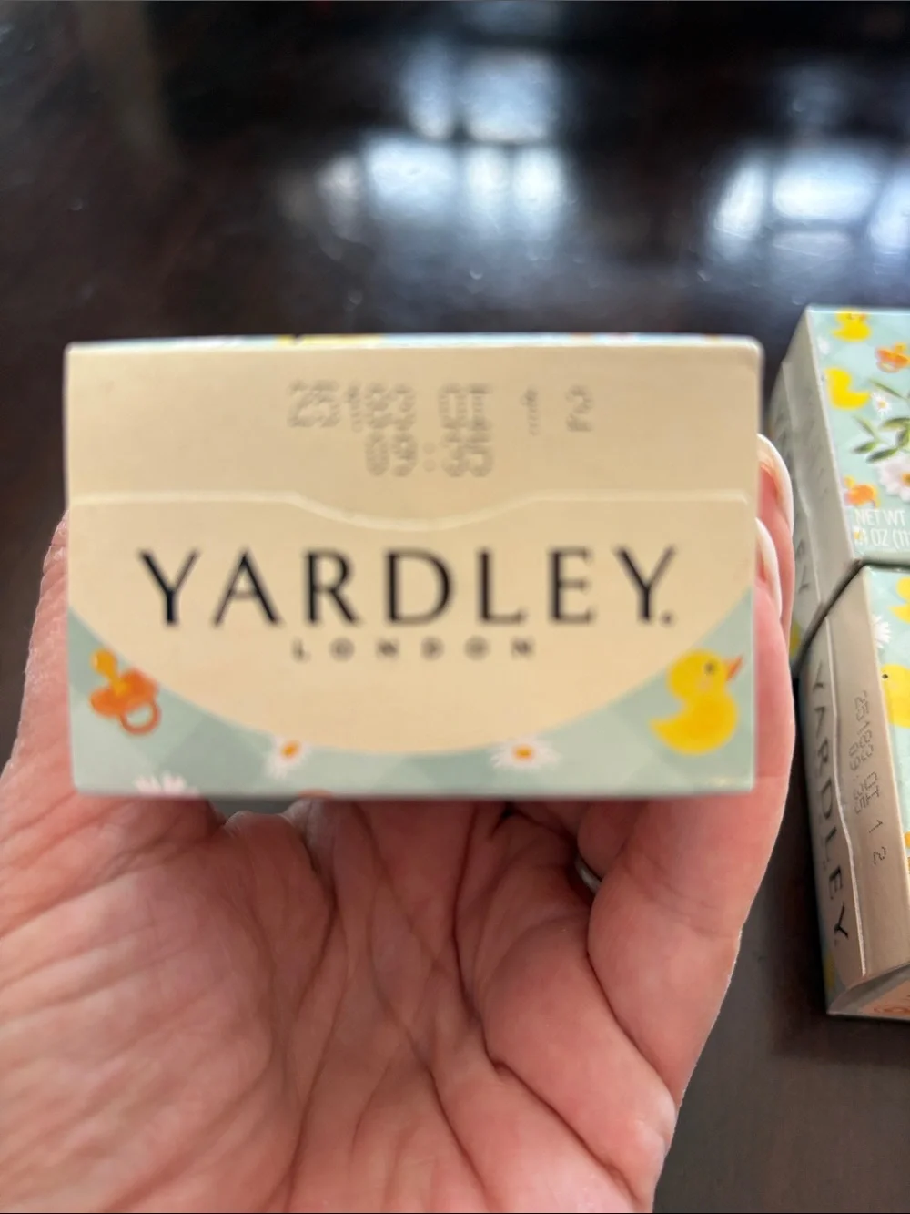 Yardley Chamomile Flower Nourishing Baby Bar - 3 bars